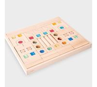 tickit Blocs Gemmes & Kaléidoscope - Set de 82 pièces sensorielles avec Plateau en Bois pour Jeu créatif, Ouvert et éducatif.