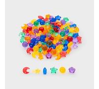 tickit Compteurs Galaxie de Couleur translucide - 108 compteurs sur Le thème de l'espace, 6 Formes en 6 Couleurs pour Le tri, la Fabrication de Motifs et l'apprentissage précoce des mathématiques