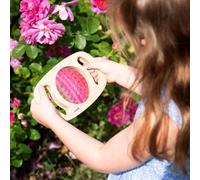 tickit Easy Hold Kaleidoscope - Cadre en Bois d’hévéa Lisse avec poignées faciles à saisir et lentille pixélisée pour l’Exploration sensorielle et Le développement du langage