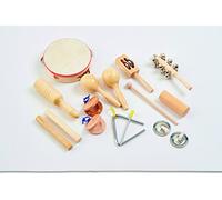 tickit Ensemble de Percussion en Bois, 10 Instruments | 10 instruments pour découvrir musique, sons et rythme avec les petites mains.