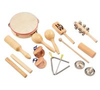 TickiT – Set de 10 instruments de percussion – Beige