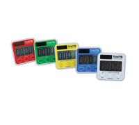 TickiT Minuteurs Dual Power – Set de 5 minuteurs colorés