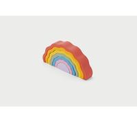 tickit SiliSoft 7 pièces Multicolores empilables Arc-en-Ciel pour Jeu créatif et développement sensoriel, Multicolore