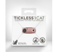 Tickless Mini Cat - Répulsif Rechargeable Ultrason Anti-tiques et puces pour Animaux de Compagnie - Or Rose