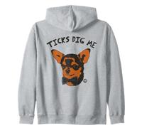Ticks Dig Me Chihuahua Sweat à Capuche