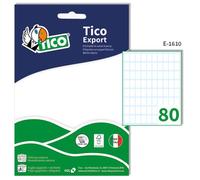 Tico 418246 export étiquette de 16 x 10 mm, boite de 10 pièces