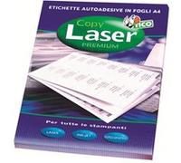 Tico Copy Laser Premium - Papier - adhésif permanent - blanc mat - 105 x 37 mm 1600 étiquette(s) (100 feuille(s) x 16 étiquettes Blanc G