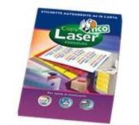 Tico Copy Laser Premium - Papier - adhésif permanent - jaune fluorescent - A4 (210 x 297 mm) 70 étiquette(s) (70 feuille(s) x 1 étiquettes G