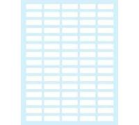 Tico E-2214 Étiquette autocollante Rectangle Durable Blanc 450 pcs(s)