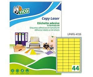 Tico lp4fg-4725 étiquettes Copy Laser Premium