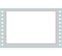 Tico TAB1-1499 Étiquette autocollante Rectangle Durable Blanc 1500 pcs(s)