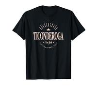 Ticonderoga New York Modern - Ticonderoga NY T-Shirt