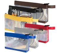 TICONN Lot de 6 petites pochettes à outils Oxford 1680D avec fermeture éclair pour organiseurs et rangement d'outils