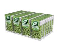 TicTac Chlorophylle Goût Menthe Verte - Bonbons frais sucrés - Format de Poche - 24 boites x 18g