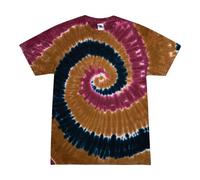TICTEX Colortone - T-shirt batik unisexe - T-shirts colorés pour homme et femme - Vêtement hippie - T-shirt fluo en coton - Tailles S, M, L, XL, XXL, 3XL, 4XL, 5XL, Willow, XL