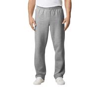 TICTEX Pantalon Homme Jogging en diverses Couleurs | Confortable, Durable et élégante avec Bas de Jambe Ouvert | Pantalon Jogging sans Poches Homme | Sport Grey, 5XL