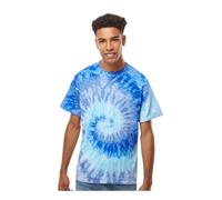 TICTEX T-shirt batik, Blue Jerry, S