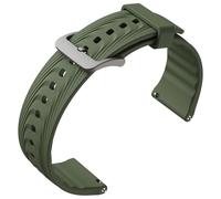 Ticwatch Jungle Green - 24mm Go Wild Fluororubber Watch Band