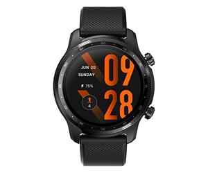 Ticwatch Pro 3 Ultra GPS Montre Connectée Qualcomm SDW4100 et système à Double processeur Mobvoi Wear OS Montre Intelligente pour Hommes Oxygène sanguin Évaluation de la Fatigue