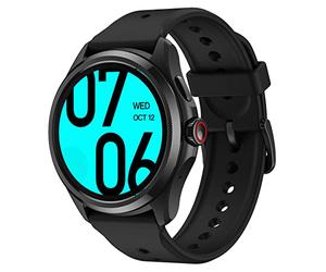 Ticwatch Pro 5 Montre Intelligente Android Snapdragon W5+ Gen 1 Wear OS Smartwatch Jusqu'à 80 Heures d'autonomie Santé Fitness Suivi Résistance à l'eau 5 ATM Non Compatible avec l'iPhone