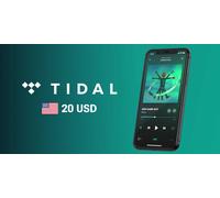 TIDAL Gift Card 20 USD