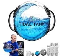 Tidal Tank - Sphere Mini Aqua Bag au Lieu de Sac de Sable, Sac de Puissance d'Entraînement avec Poids d'eau, Entraînement Ultime pour Le Core et l'Équilibre Jusqu'à 15kg