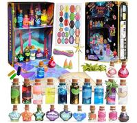 TIDALJAM Kit de 22 potions pour enfants - Magic Mixies Kit de fabrication de potions féériques avec ingrédients et chaudron, meilleur anniversaire pour filles et garçons âgés de 6 à 12 ans pour les