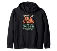 Tide Pool Life Étoile de mer et anémone Ocean Nature Cadeau Sweat à Capuche