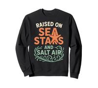 Tide Pool Life Étoile de mer et anémone Ocean Nature Cadeau Sweatshirt