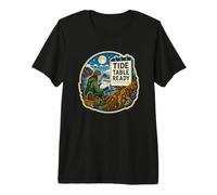 Tide Table Ready Marées et Estran T-Shirt Haut de Gamme