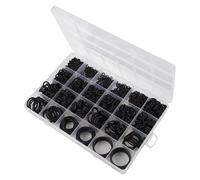Tidevib 1020pcs Nitrile O-for Ring Assortiment Kit avec Boîte de Rangement et Crochet Outils Voiture AC, Robinet et Pompe Réparation