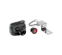 Tidevib 80475 Kit d'allumage pour grille Weber Baby Q Q120 Q220 avec ensemble complet de pièces comprenant support d'électrode bouton poussoir et fil de terre (C)
