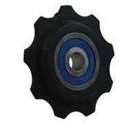 Tidevib Acier plastique pour guide-vélo MRP Systèmes de transmission pour guide de vélo robuste Pièce de rechange facile à installer Noir 9 g