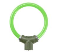 Tidevib Antivol compact pour vélo avec câble en acier robuste de 11 mm, design sans clé, revêtement en PVC imperméable pour la protection contre le vol, pour tous les types de vélos