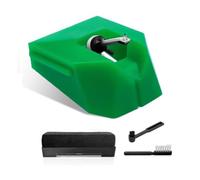 Tidevib AT-VMN95E Stylet compatible avec Audio-Technica AT-LP120X et cartouches série VM95 avec brosse pour disques
