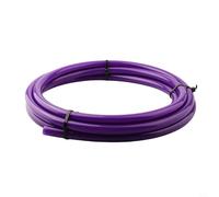 Tidevib Bande cintrée de tuyau en cuivre intégré de 4 m pour tuyaux de climatiseur, kit de cintreuse de tuyau en plastique PE, compatible avec les tailles violettes de 1,9 cm et noir de 2,2 cm (violet
