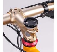 Tidevib Base d'ordinateur de vélo et couvercle de cuvette pour Polar, support de casque en alliage d'aluminium de 28,6 mm, pour support de capuchon de tige de vélo avec insert en plastique