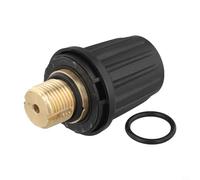 Tidevib Bouchon de valve de sécurité pour nettoyeur vapeur Karcher avec joint torique noir - Pièce de rechange compatible avec les modèles de séries SC1, SC2, SC3 4.590-105.0 (1 paquet)