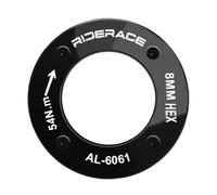 Tidevib Boulon en alliage d'aluminium pour manivelle de vélo SRAM DUB BB30 M30 mm, auto-extractible 30 mm, noir