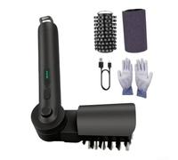 Tidevib Brosse de barbecue électrique rotative à couple élevé avec USB-C charge rapide et fonctionnement silencieux pour une utilisation régulière du barbecue (3,7 V-2600 mA)