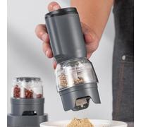 Tidevib Broyeur électrique sans fil à clip rapide, 10 000 tr/min, pour usage domestique, chargement USB, grossier réglable, pour moudre diverses substances de cuisine ustensiles de cuisine