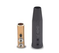 Tidevib Câble de machine à souder haute puissance LC-40 et JB Connecteur rapide 70-95 mm² Cuivre pur 400 A-500 A pour câbles de soudage