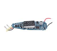 Tidevib Carte mère PCB pour tondeuse à cheveux JRL2020C et JRL2020T de rechange, 7,5 x 2,4 cm, pièce de réparation de circuit imprimé bleu