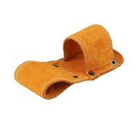 Tidevib Ceinture porte-marteau en cuir de vachette, marteau à griffe, maillet, clé, convient pour 16 cm x 7 cm, pour orange, prise simple/double