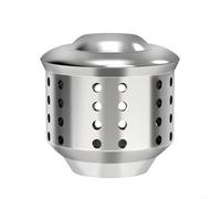 Tidevib Clapet anti-éclaboussures en acier inoxydable pour cafetière à moka - 2 x 3 cm - Compatible avec la plupart des cafetières