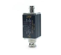 Tidevib Compteur de puissance SWR avec 6 écrans LED pour plage de fréquences de 1 à 30 MHz, indicateur d'onde stationnaire de 10 W avec interface BNC, portable pour test de communication