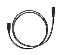 Tidevib Connecteur de vélo électrique 5 broches avec câble de 1280 mm étanche pour moteurs Bafang M410/M500/M510/M560/M600/M800/M820, noir