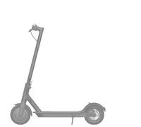 Tidevib Contrôleur de scooter électrique de rechange pour moteur sans balais 24 V/36 V 250 W avec écran LCD, frein EABS de 14 cm, fibre de carbone pour scooter pliable de 10,2 cm, 12,7 cm, 16,5 cm