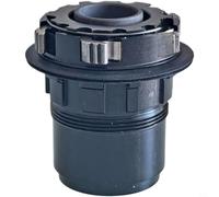 Tidevib Corps de moyeu libre en aluminium 7075 à 6 cliquets pour 11/12 vitesses, pour volant d'inertie XD XDR, essieu traversant de 12 mm pour kit de moyeu avec joint, noir