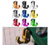 Tidevib Crochets LatoYard facilement accessibles conçus comme accessoires pour vos motos NMAX années quinze à dix-neuf, argent